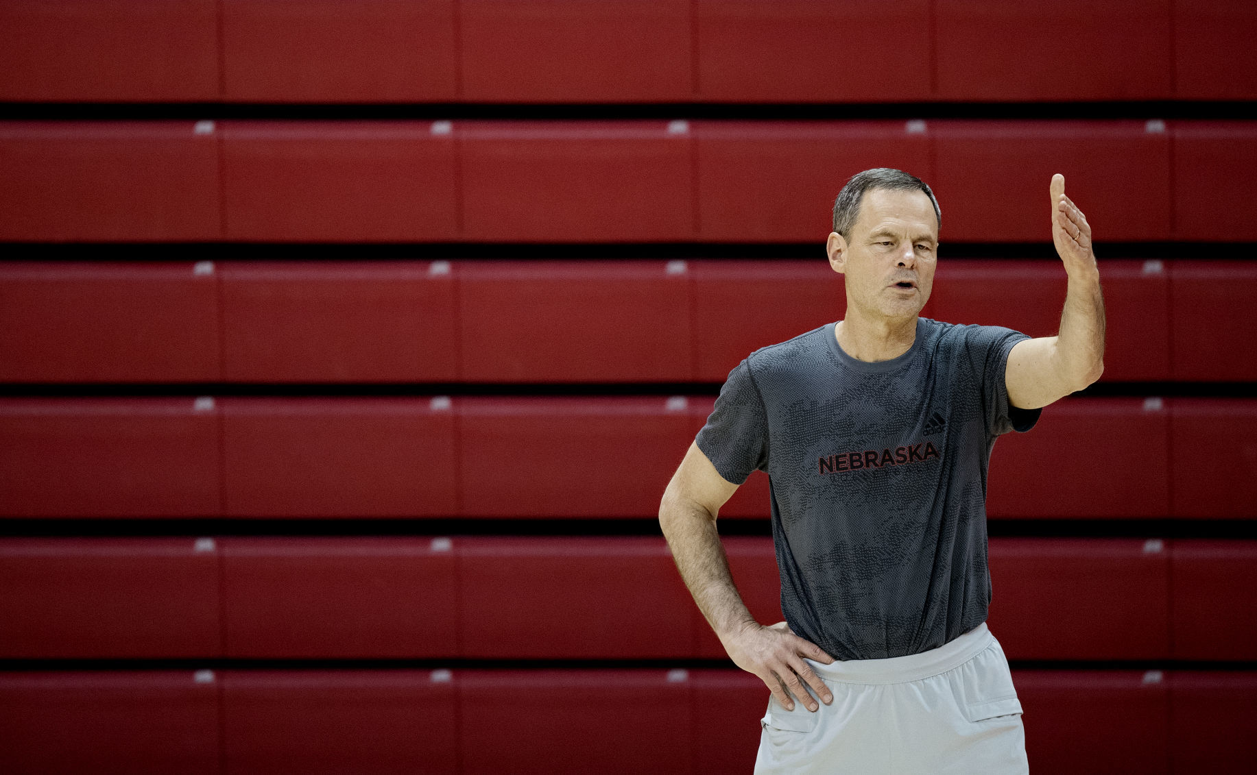 Nebraska Volleyball Spring Practice, 3.29